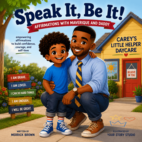 Speak It, Be It! cover - Affirmations with Maverique and Daddy by Merrick Brown
